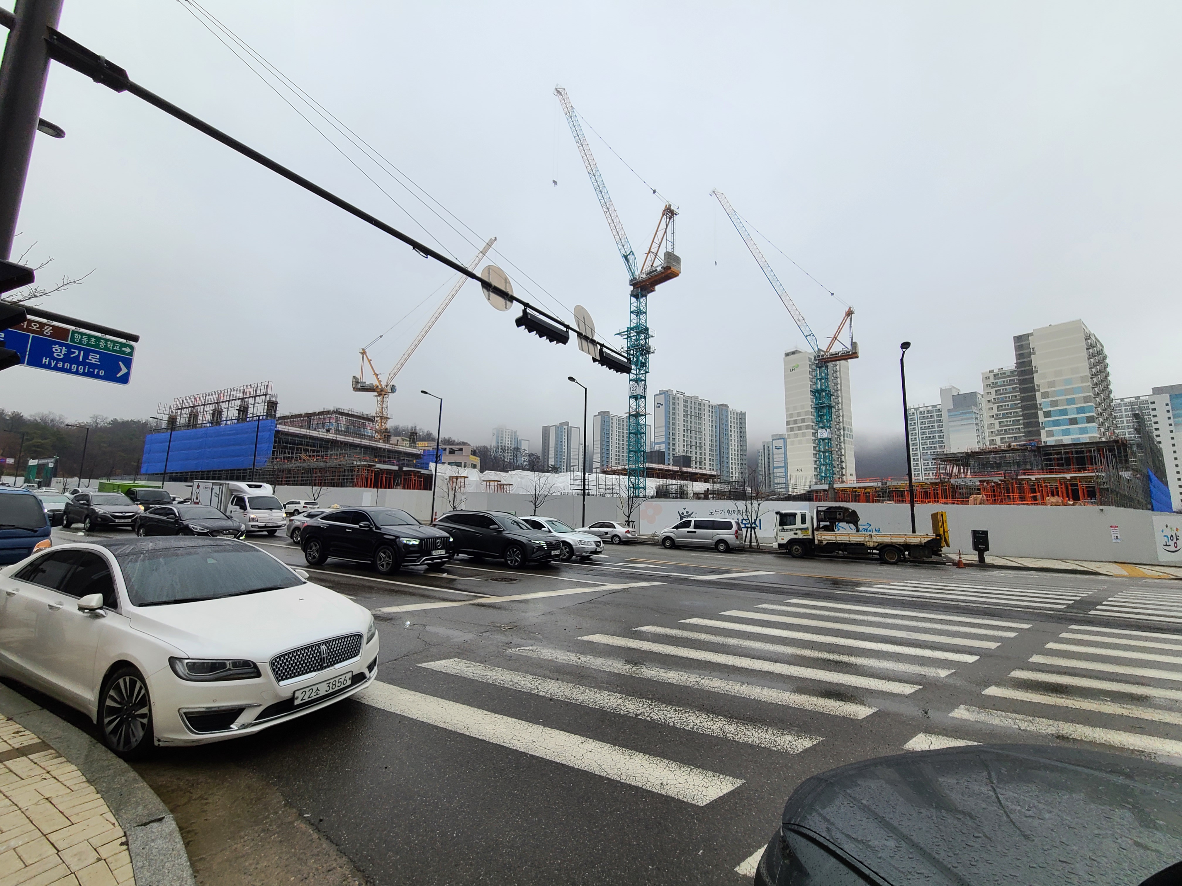 현대 테라타워 DMC 공사현장5