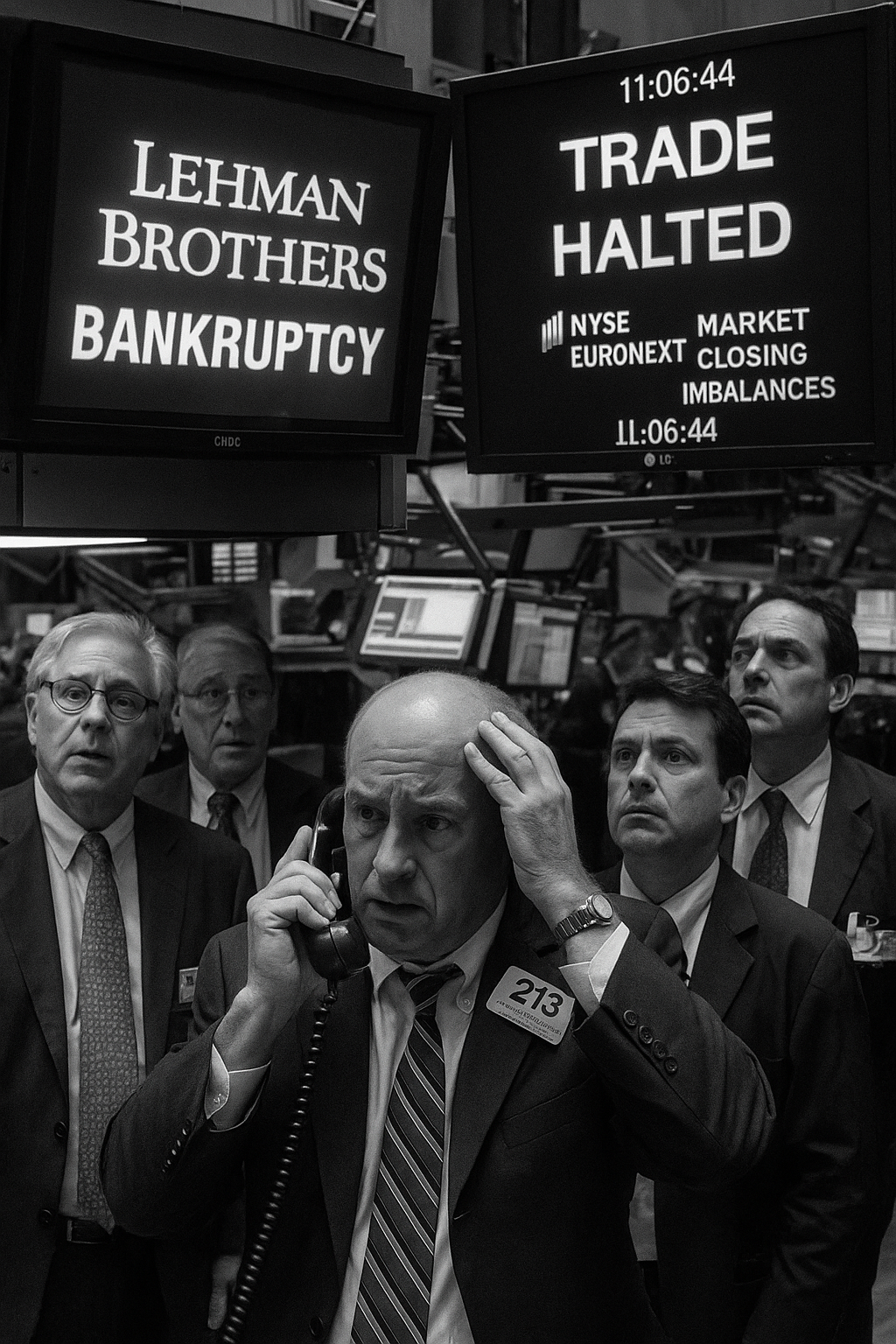 2008년 글로벌 금융위기 관련 사진