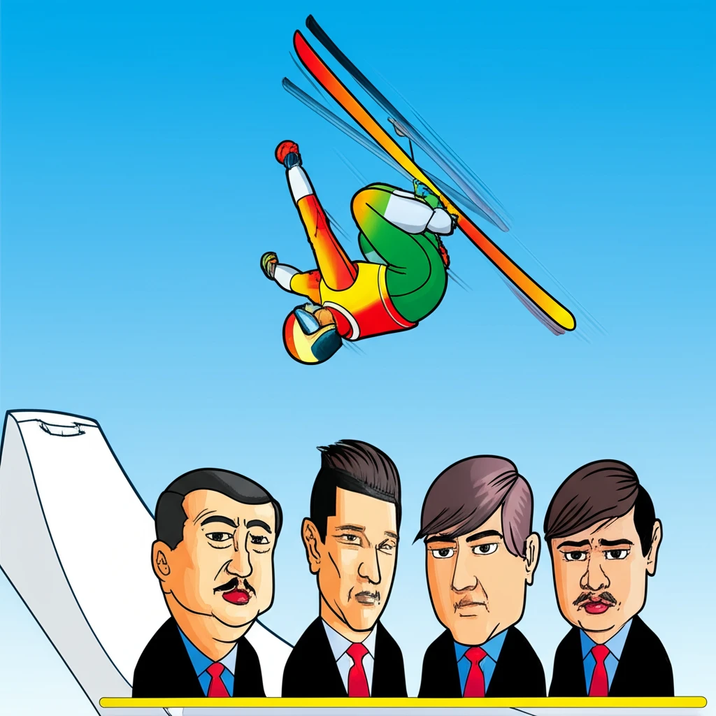 2026 동계올림픽 에어리얼 결승전 ..