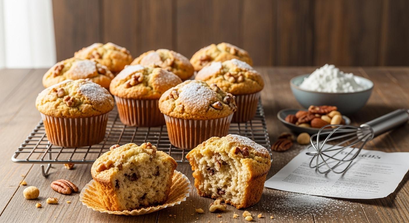 분유 견과류머핀 만들기