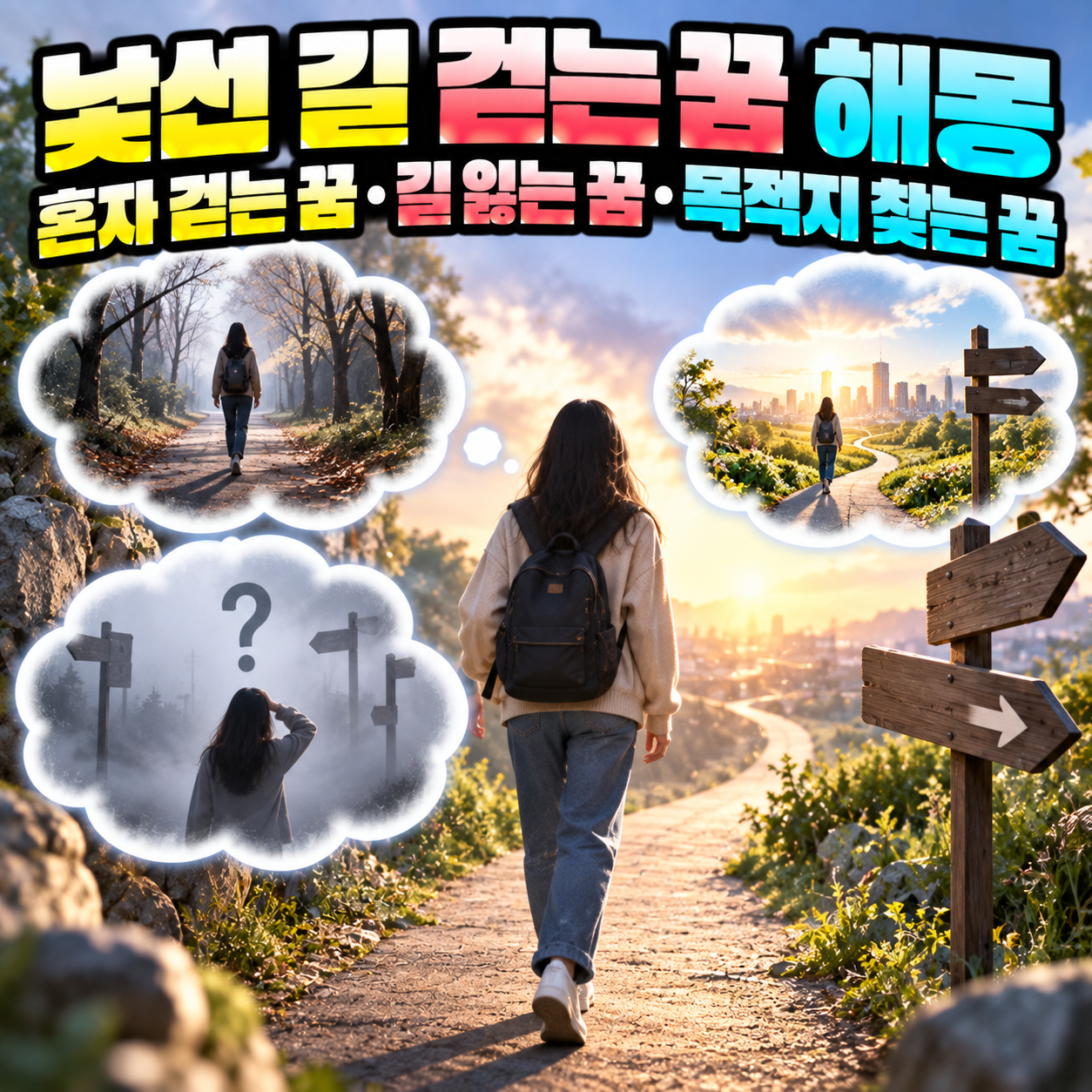 낯선 길 걷는 꿈
