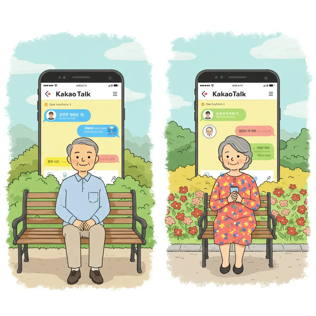 어르신 카카오톡 사용법 총정리 글자 키우기&middot;사진 보내기&middot;영상통화 쉽게 배우기