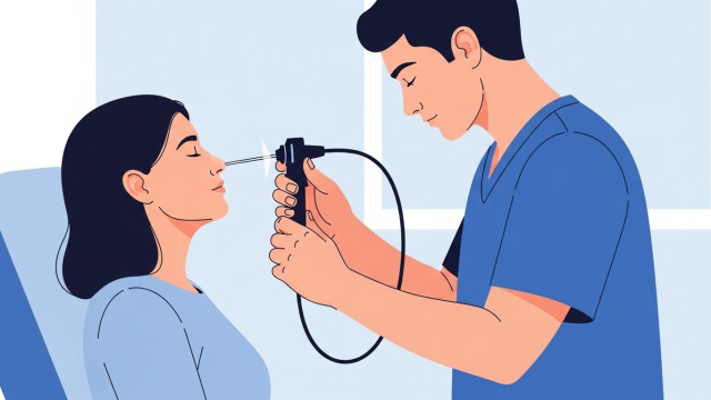 부비동암 조직검사 절차 인포그래픽