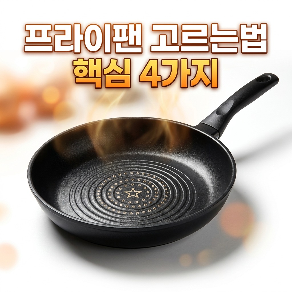 프라이팬 고르는법 코팅 종류 비교