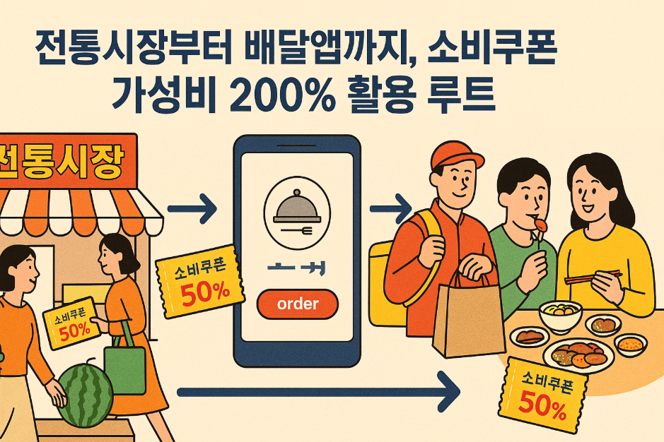 소비쿠폰 가성비 200% 활용 루트