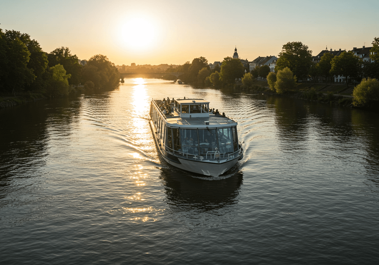 한강 크루즈 뷔페