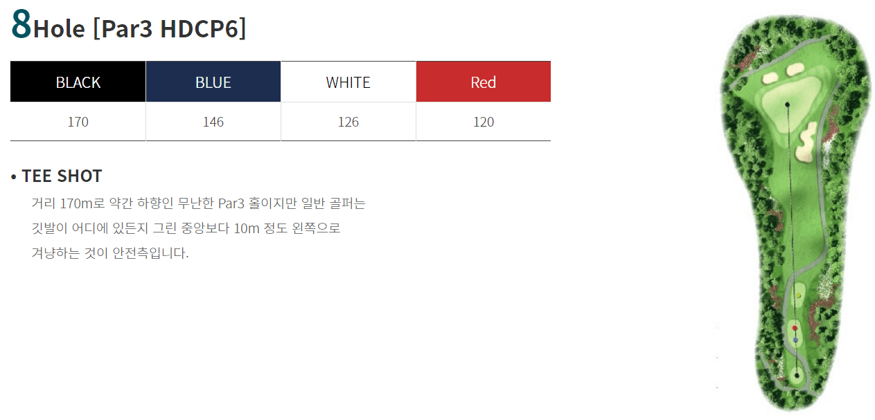 해솔리아 컨트리클럽 솔코스 8