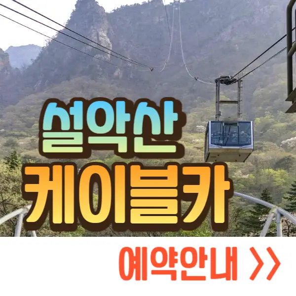 설악산 케이블카