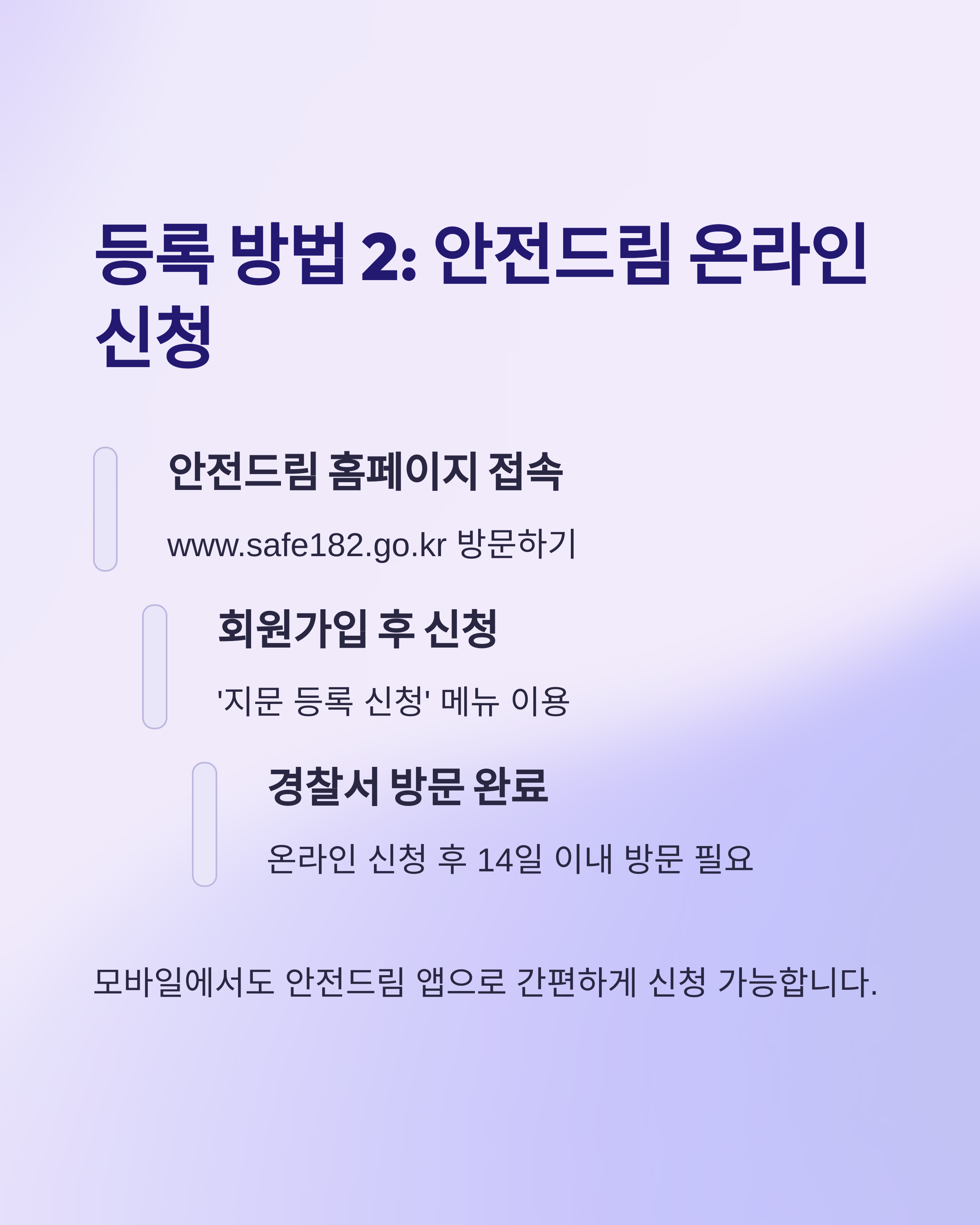 지문 사전등록