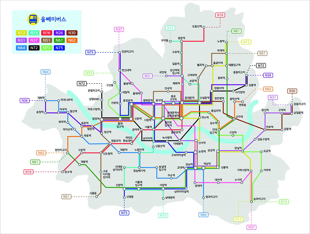 N버스노선도