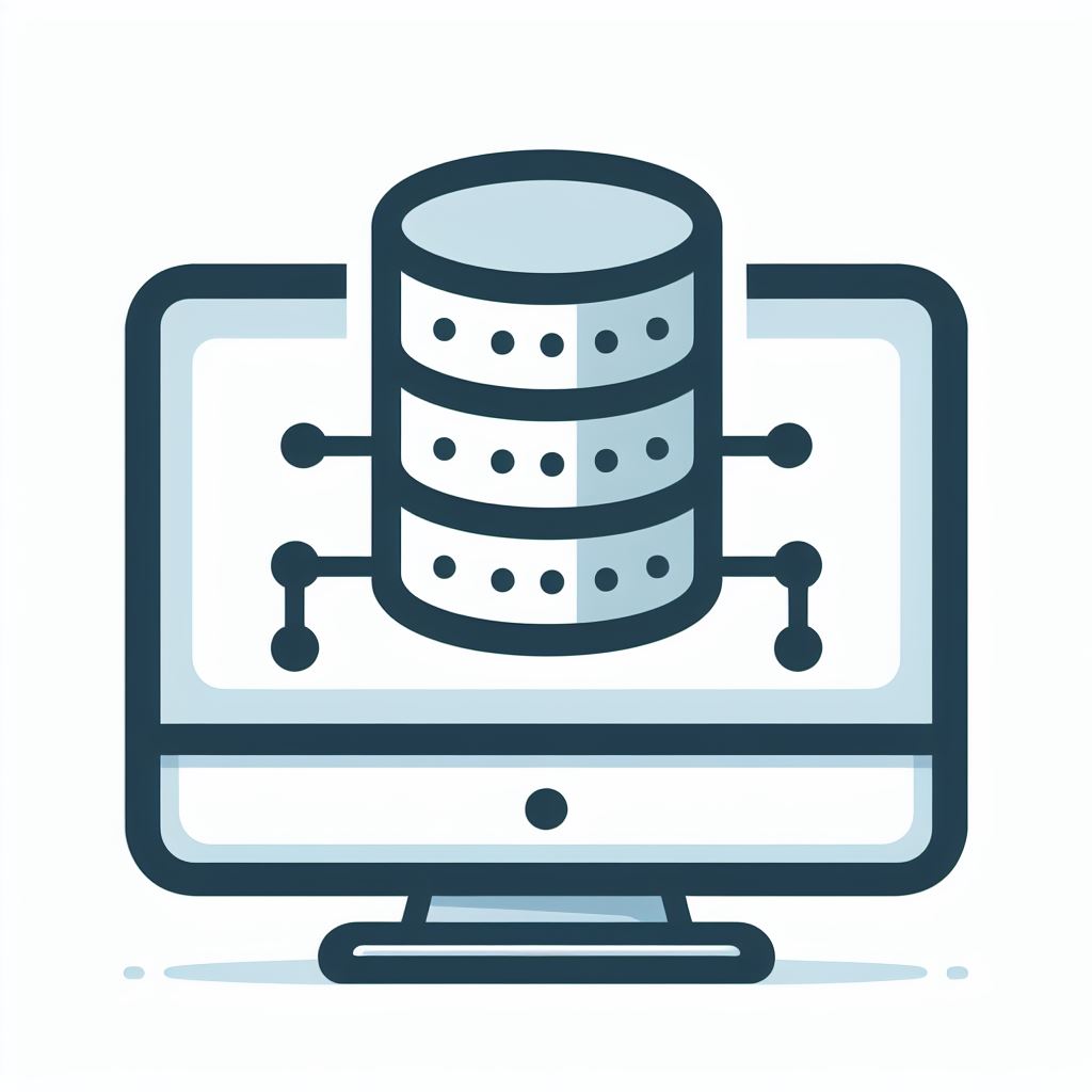 컴퓨터 안 데이터베이스 이미지