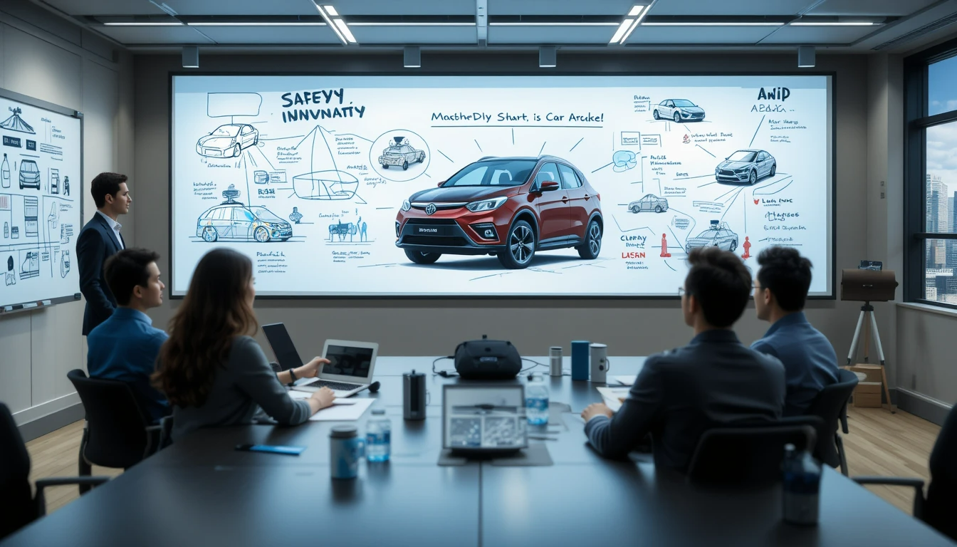 자동차 광고 제작과정 이미지