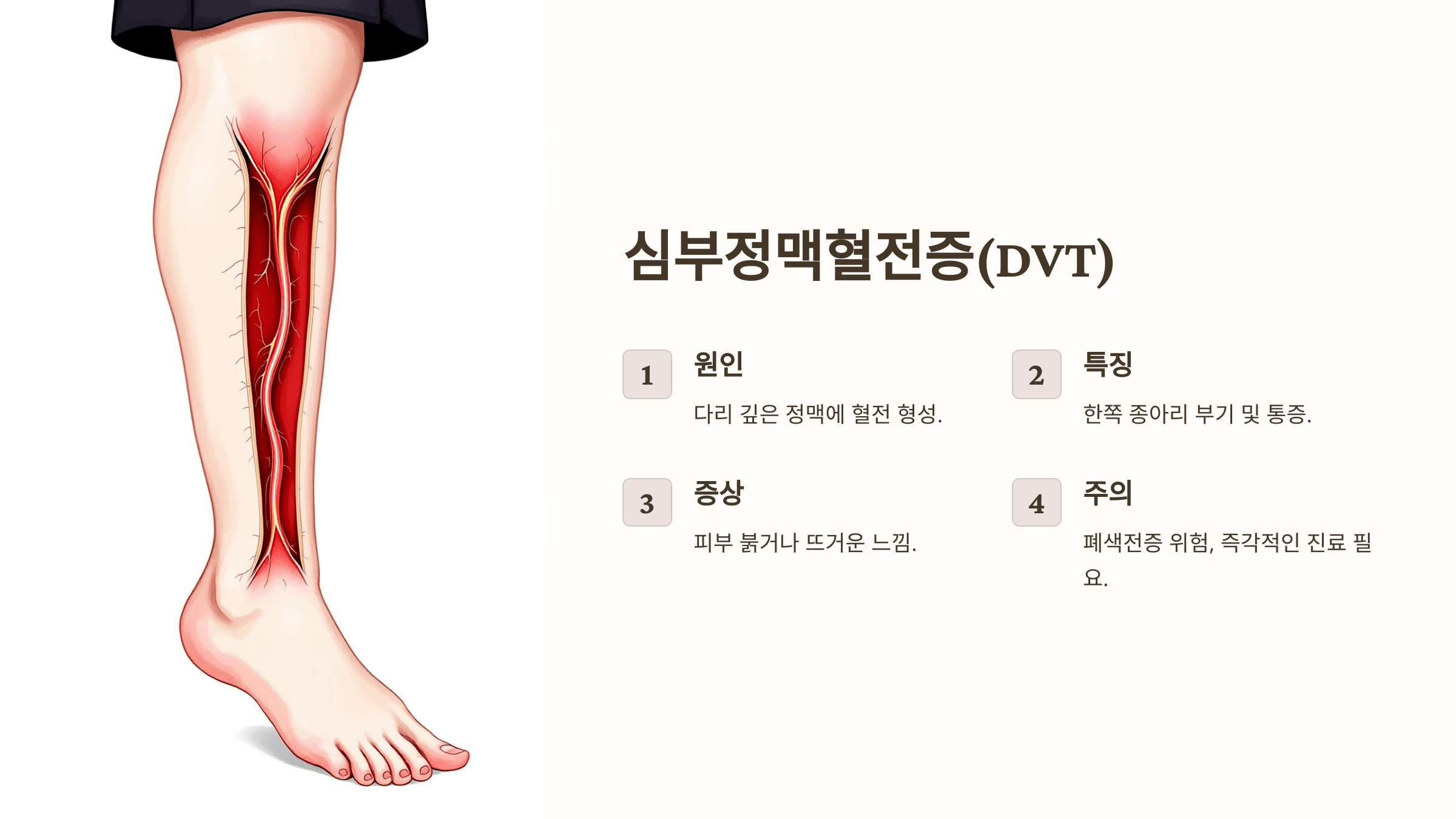 종아리 근육과 관련된 사진입니다.