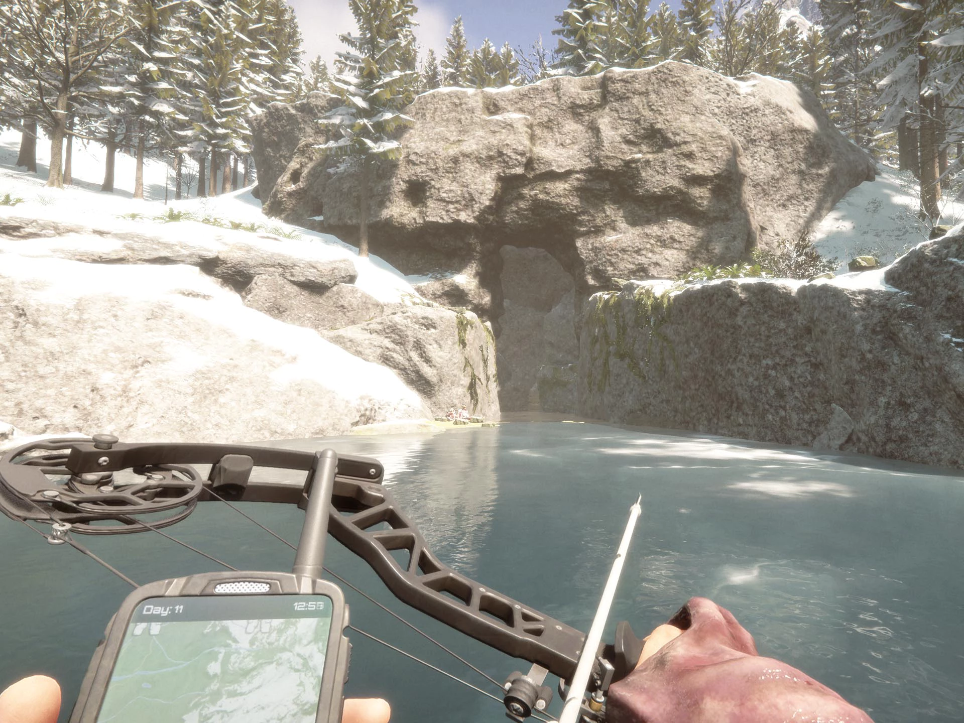 선즈 오브 더 포레스트 황금갑옷 동굴