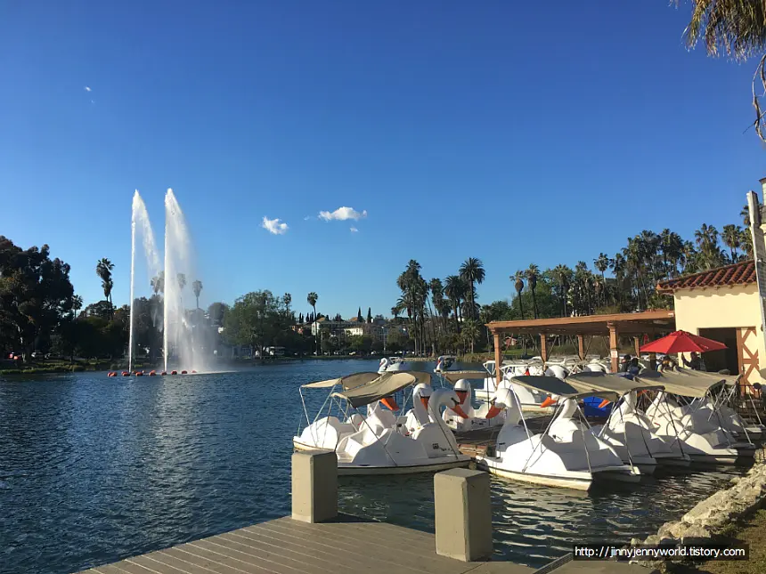 Echo Park Swan Boats