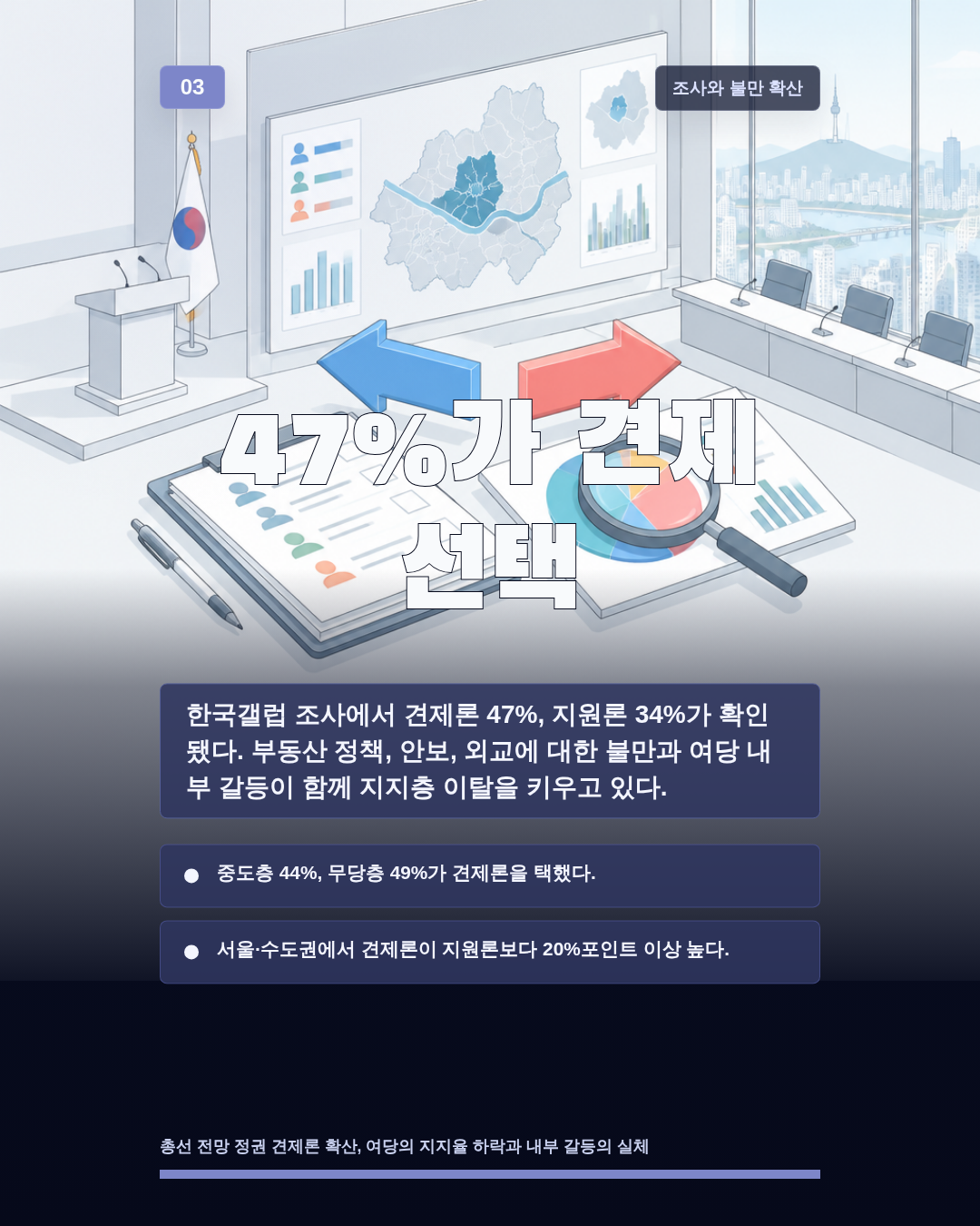 47%가 견제 선택