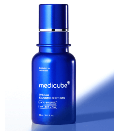 메디큐브 엑소좀샷 앰플 제품 사진