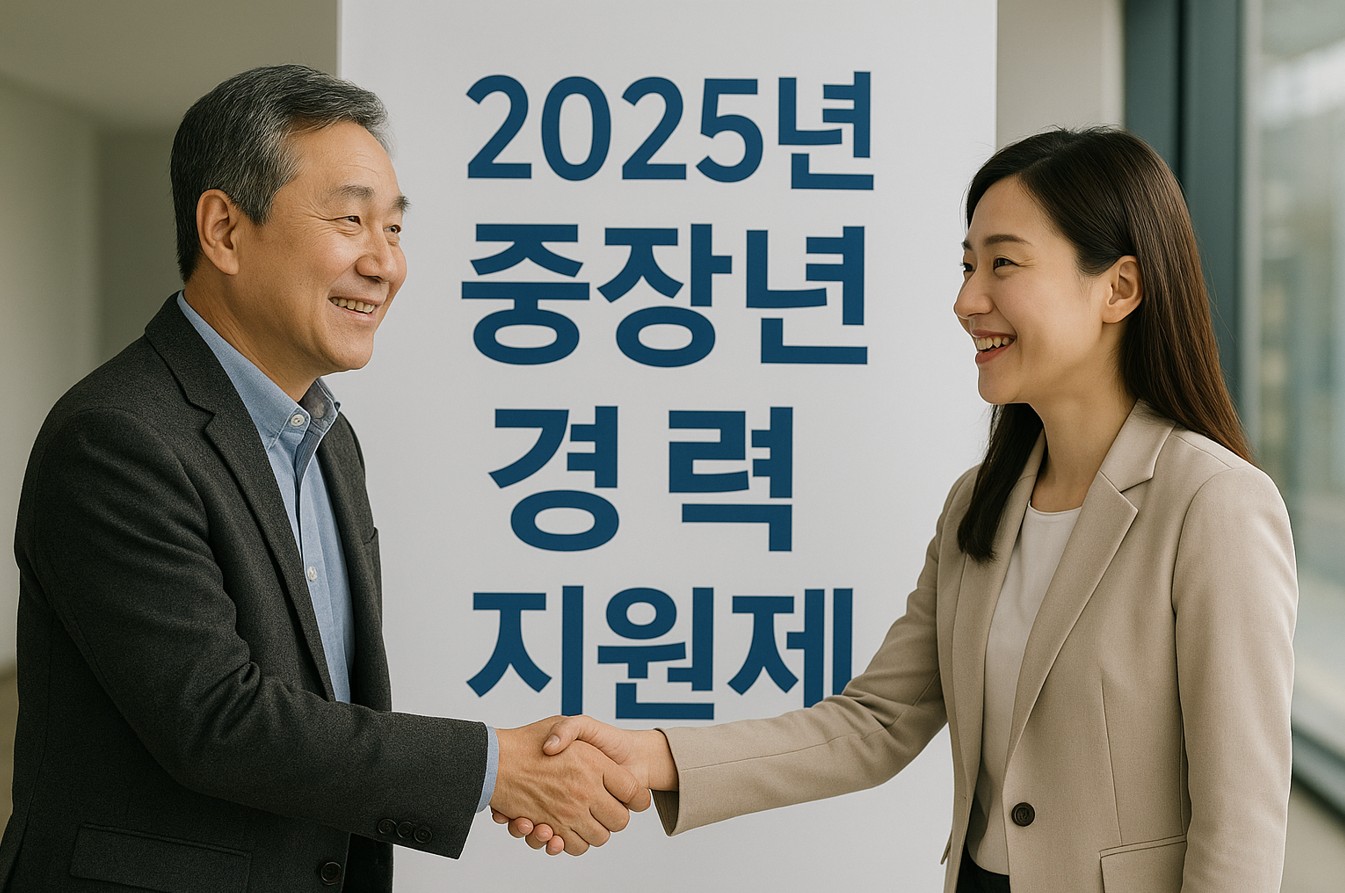 중장년 경력 지원제, 신청 안 하면 나만 손해