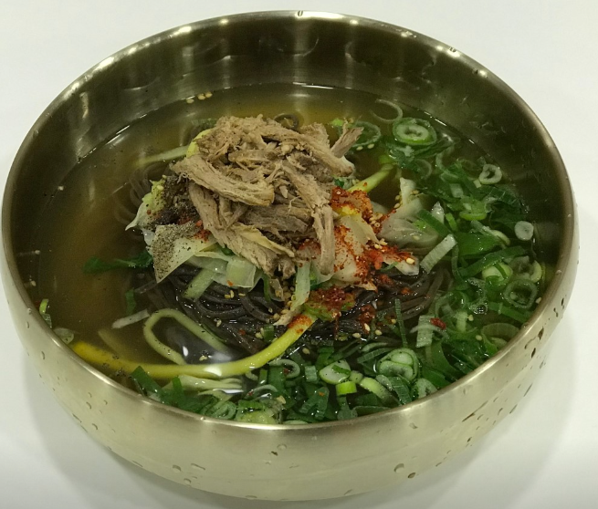 화정소바 식당 대표 메뉴