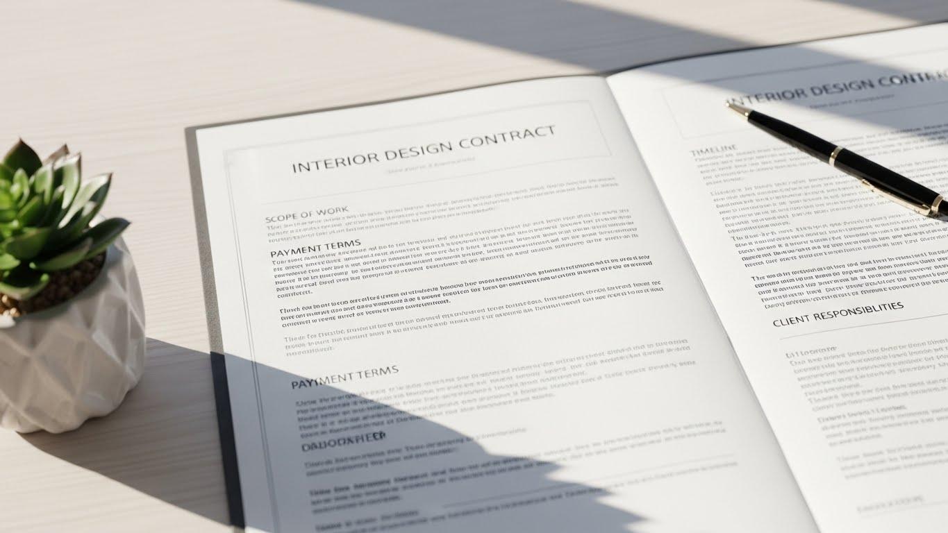 인테리어 계약서 무료양식