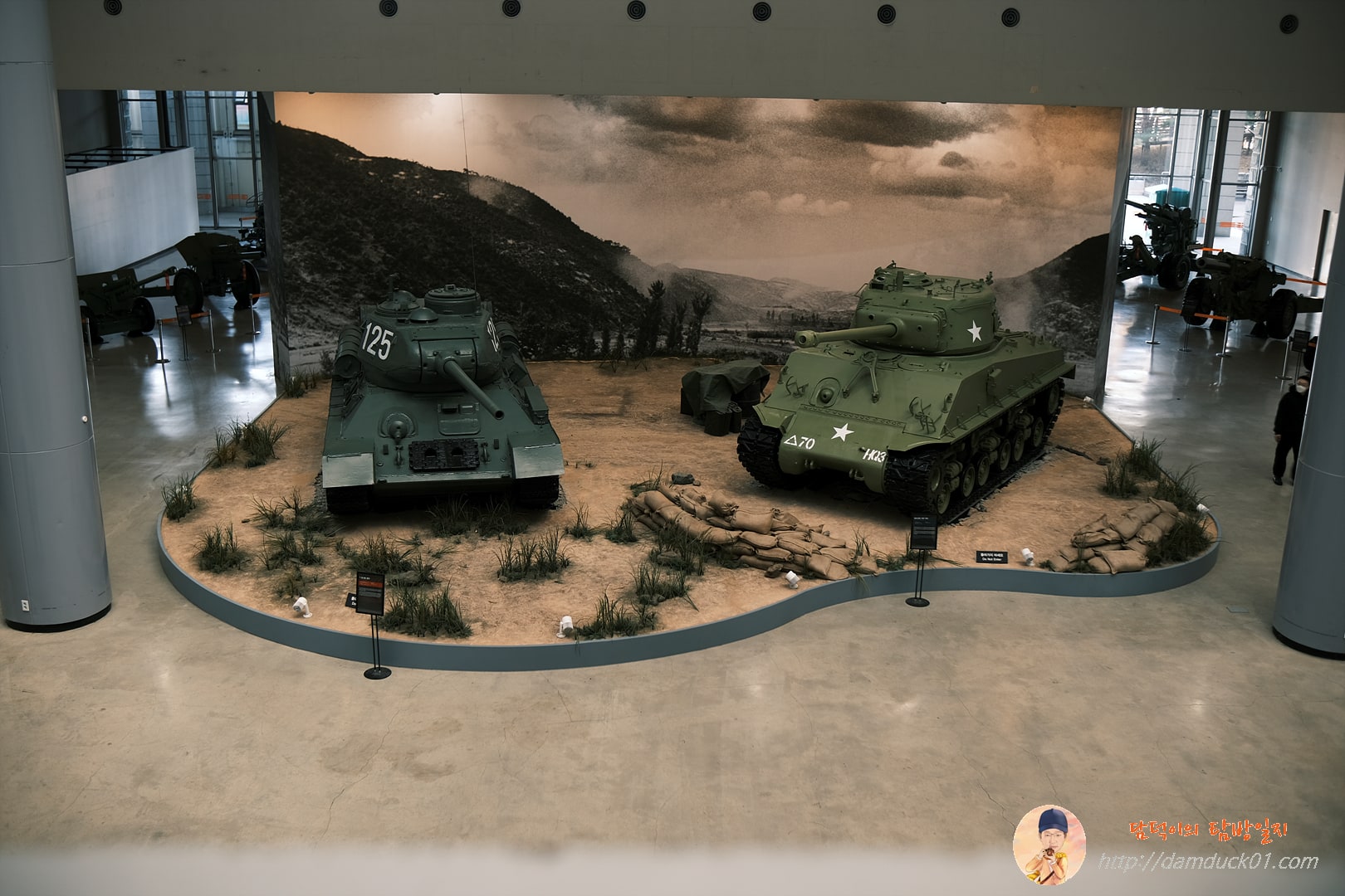 국군과 인민군 전차