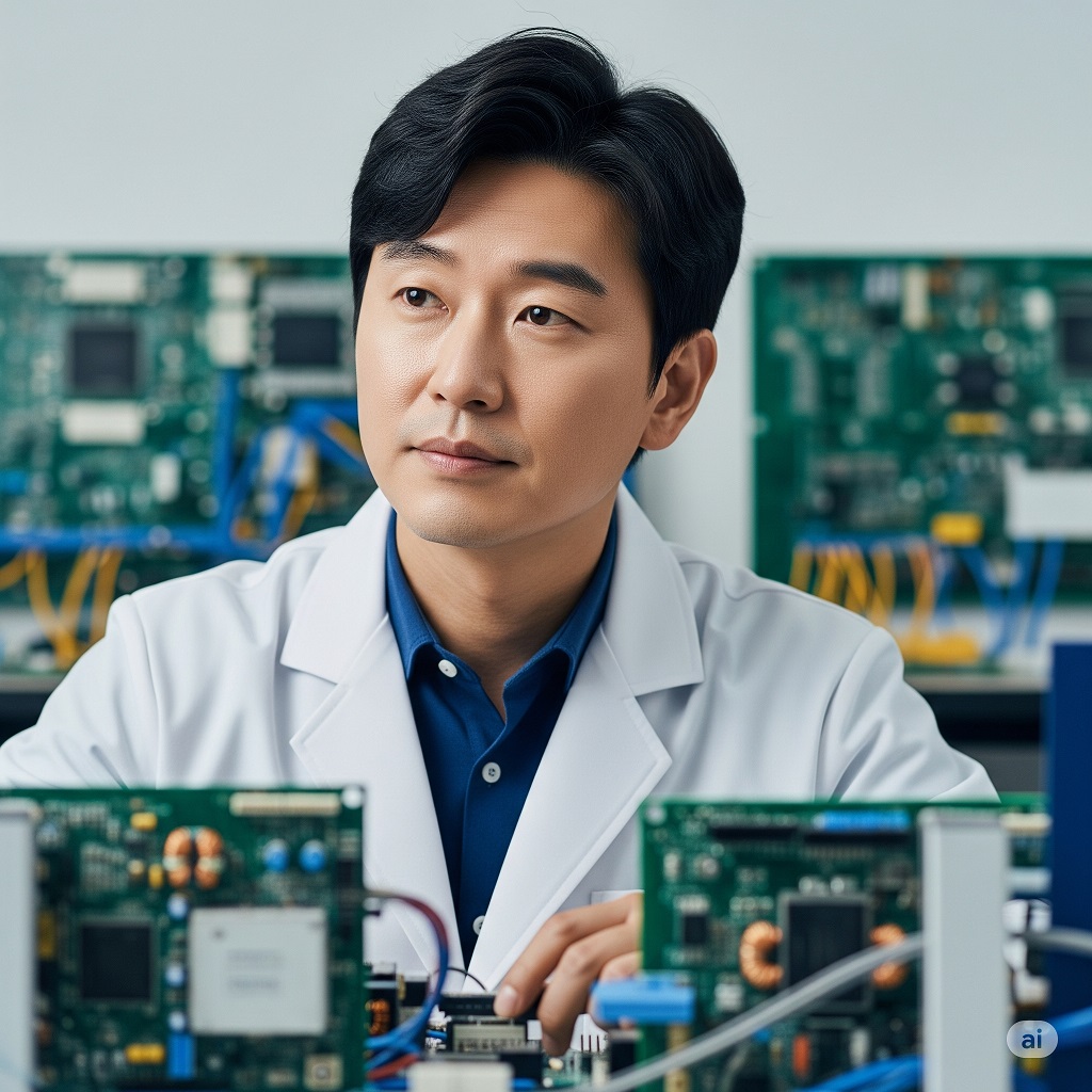 전기기능사 일하는 모습