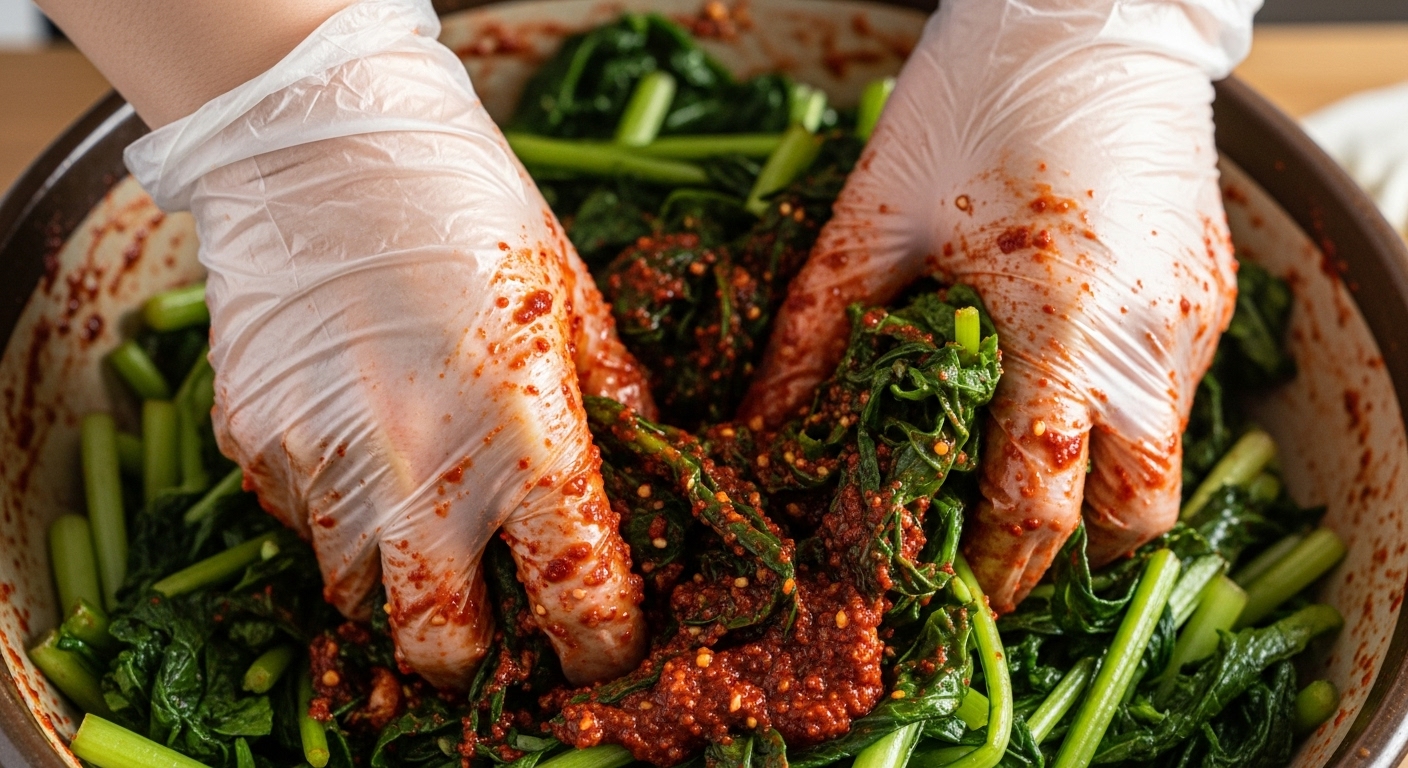 갓김치 맛있게 담그는법