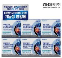 경남제약 관절건강엔 소연골 콘드로이친 뮤코다당단백 1200 건강기능식품, 60정, 6개