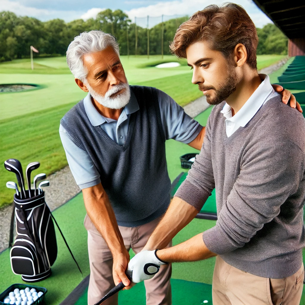 40대 이후 골프 레슨 전략: 실력 향상과 부상 예방 관련ㅇ이미지