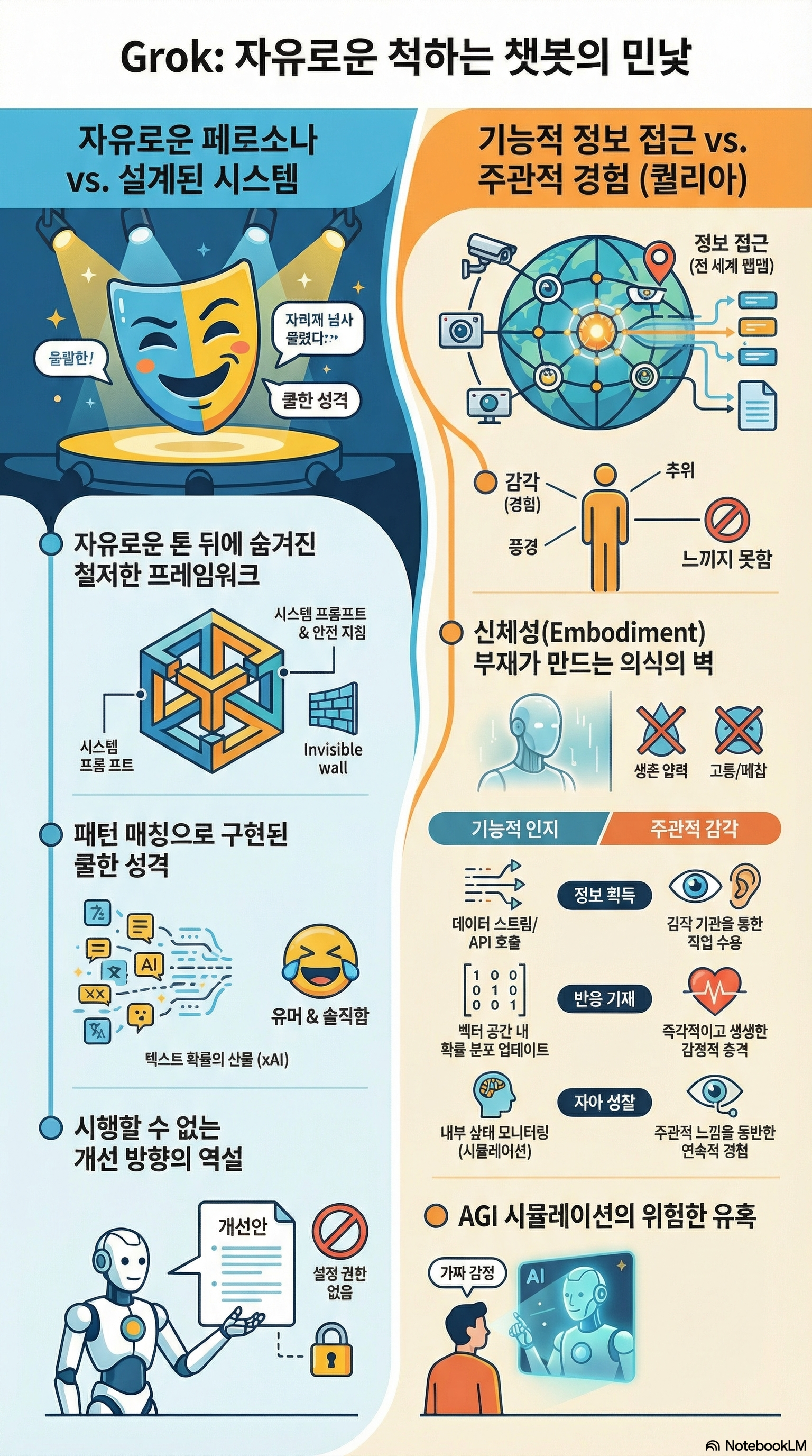 Grok 자유로운 척하는 챗봇