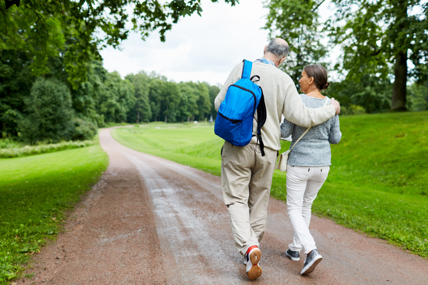 아침여행, 산책