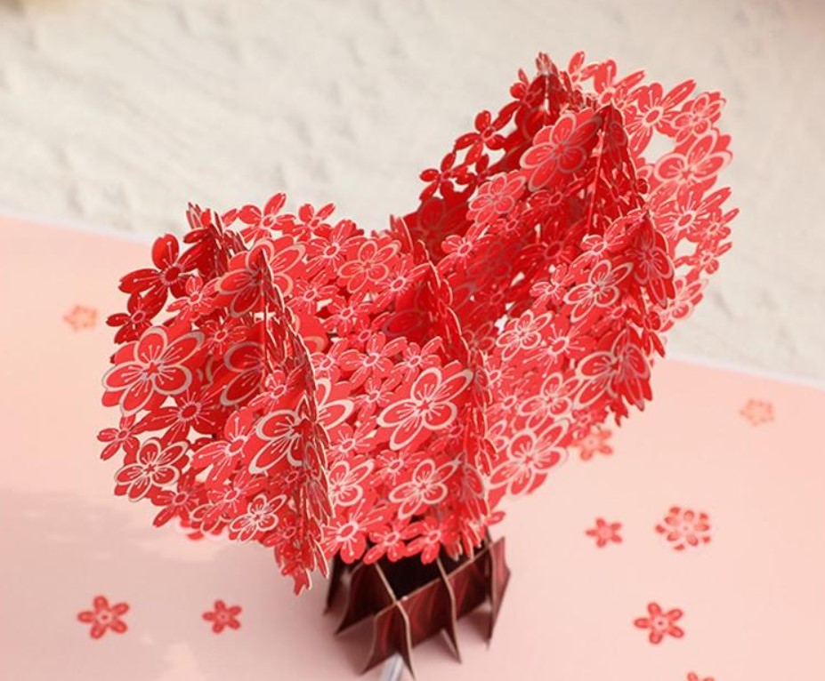 벚꽃 인사말 모음: 입체 3D 팝업카드 보내기