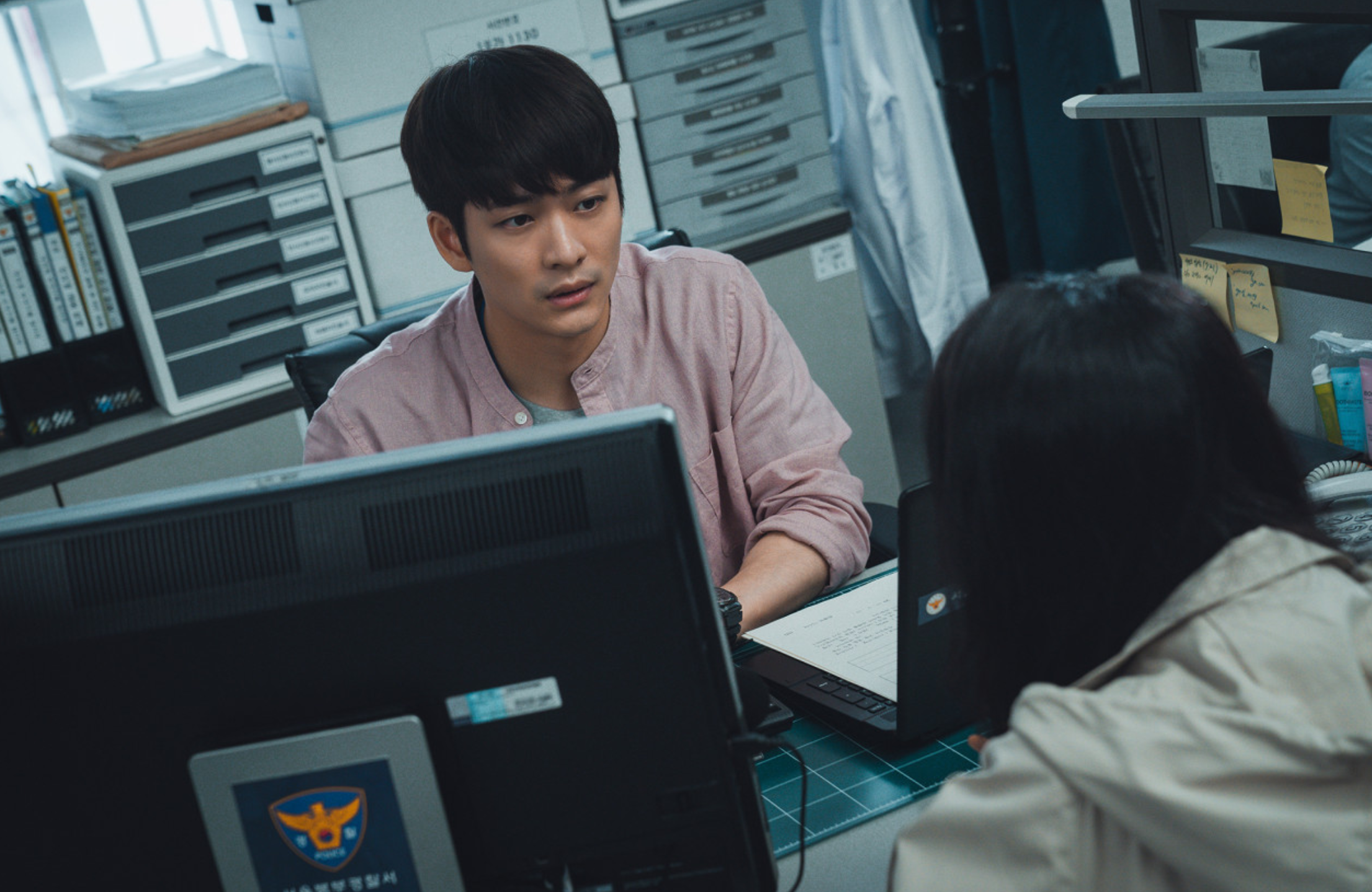 타겟 영화 출연 강태오 사진