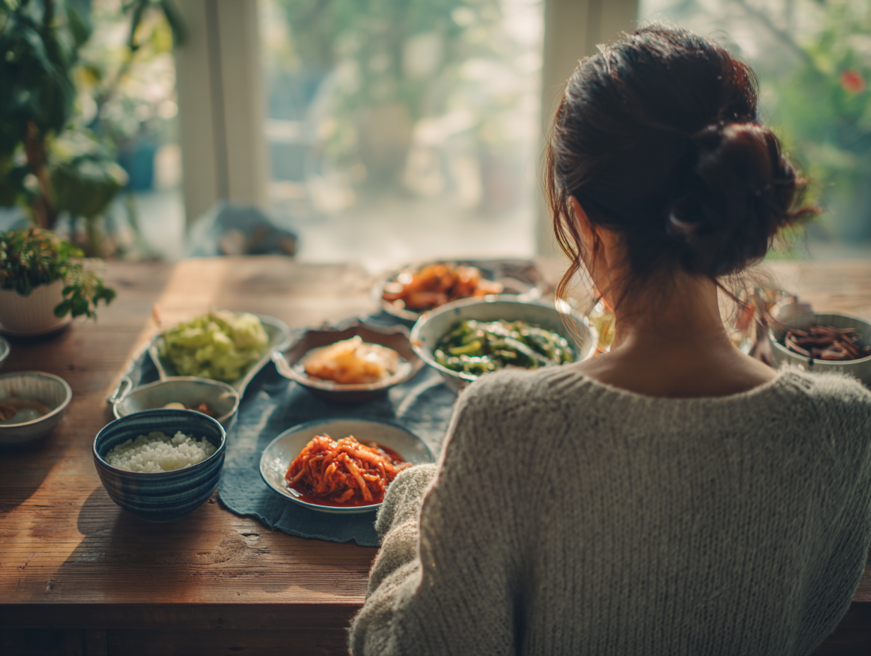 장건강 식단, 발효식, 장누수 예방, 장내미생물