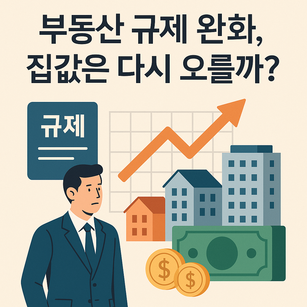 부동산 규제 완화, 집값은 다시 오를까