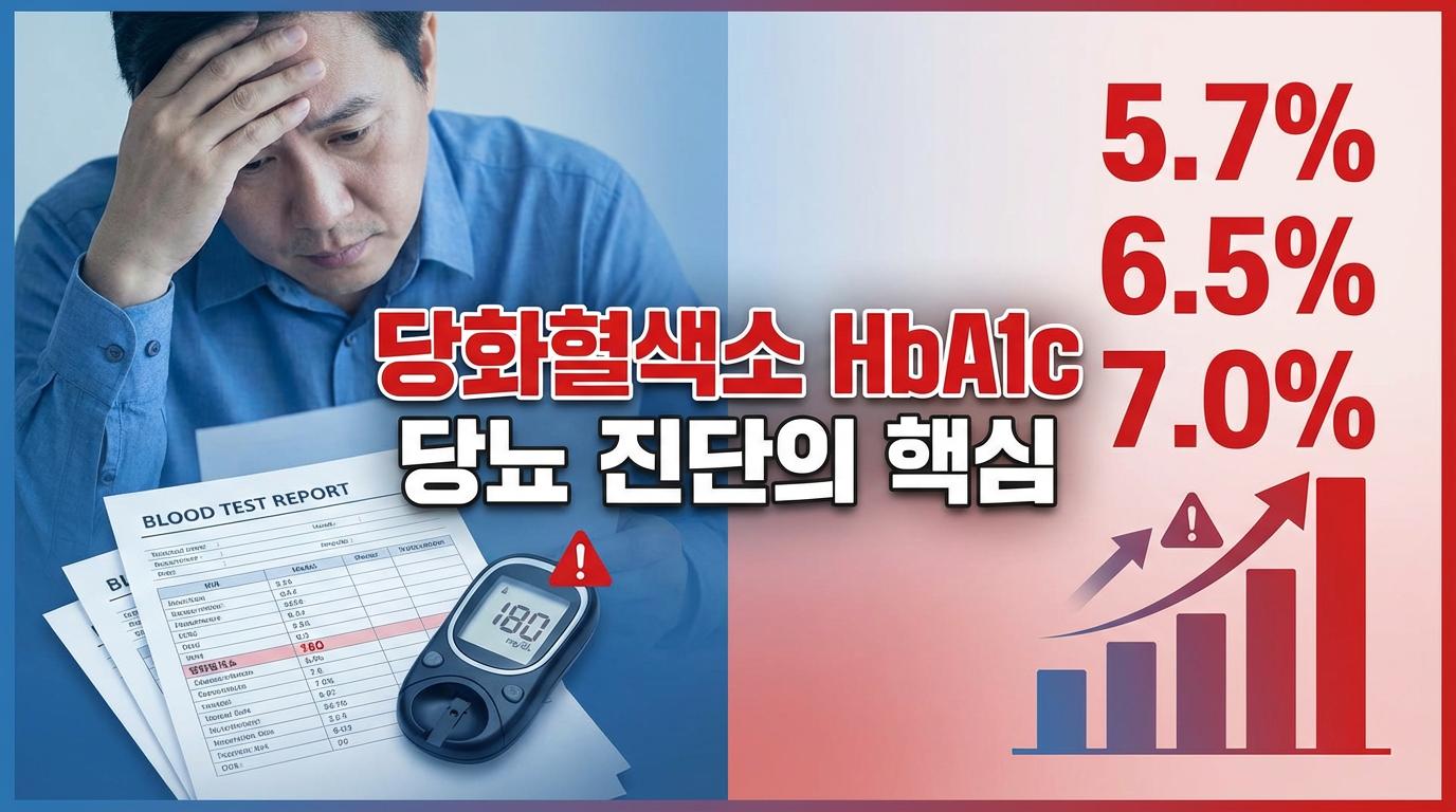 당화혈색소 HbA1c - 당뇨 진단의 핵심