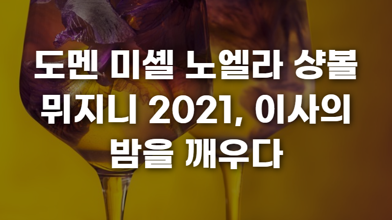 도멘 미셸 노엘라 샹볼 뮈지니 2021 사진 1