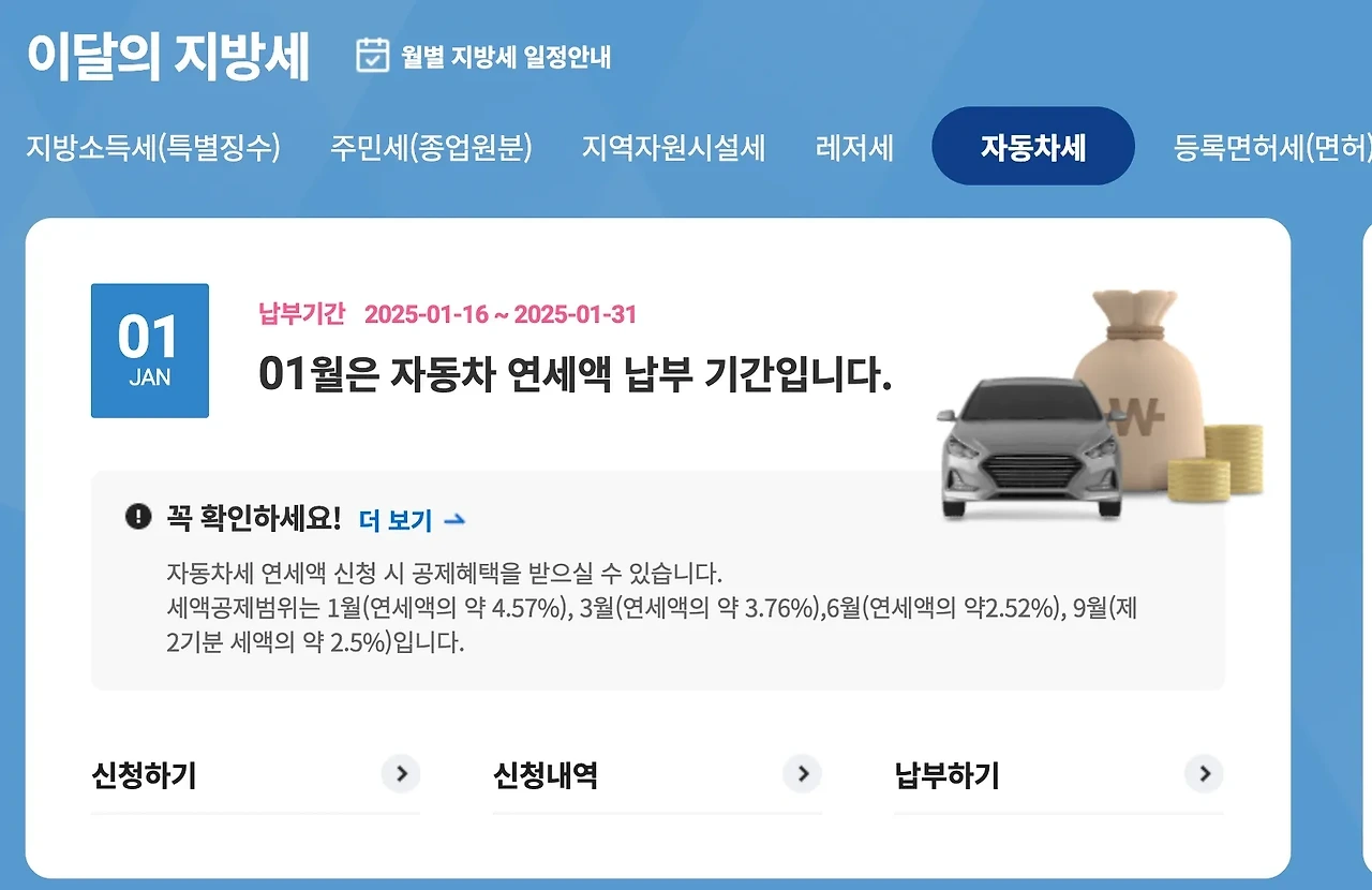 상용차(화물차) 자동차세