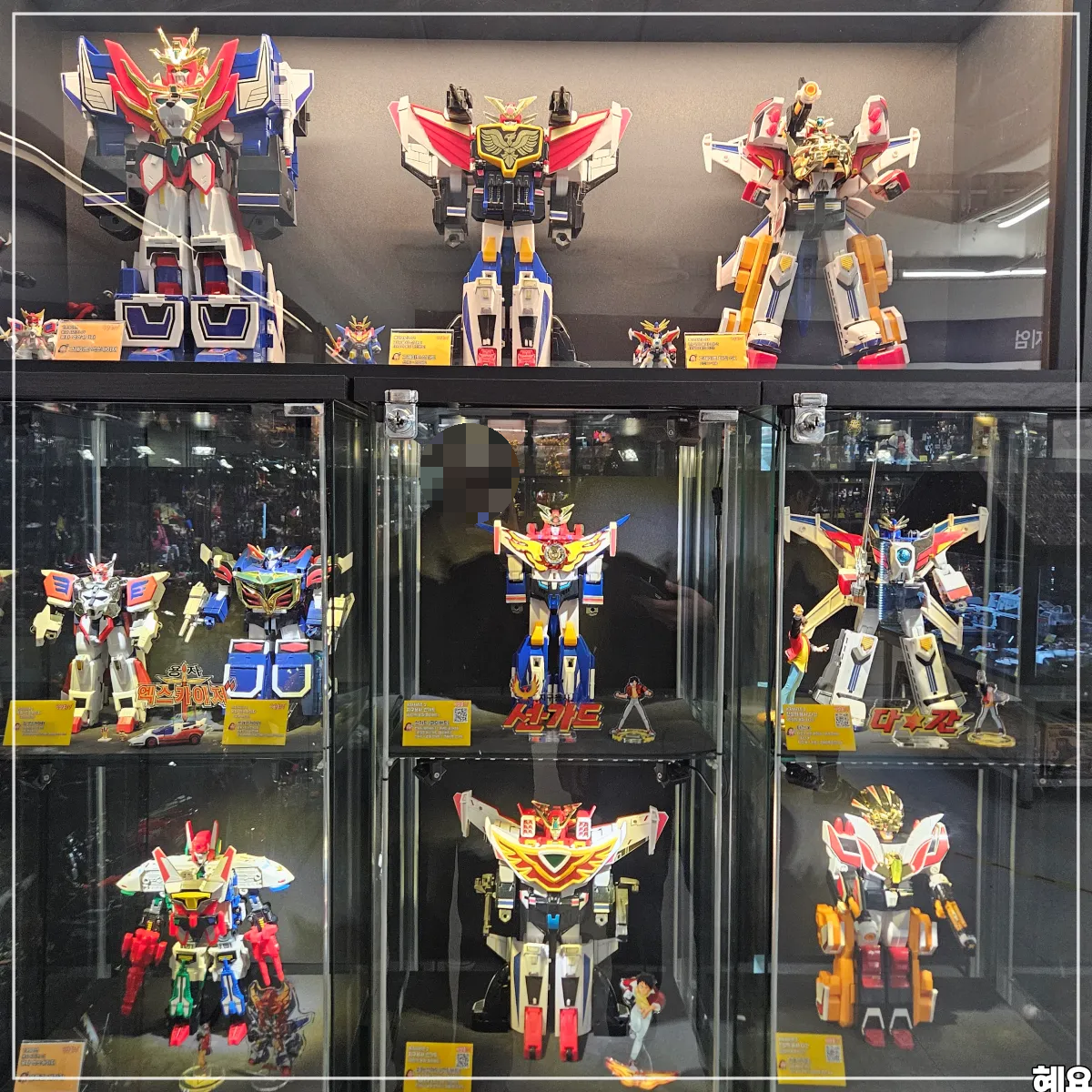 추억의-로봇-만화-피규어들
