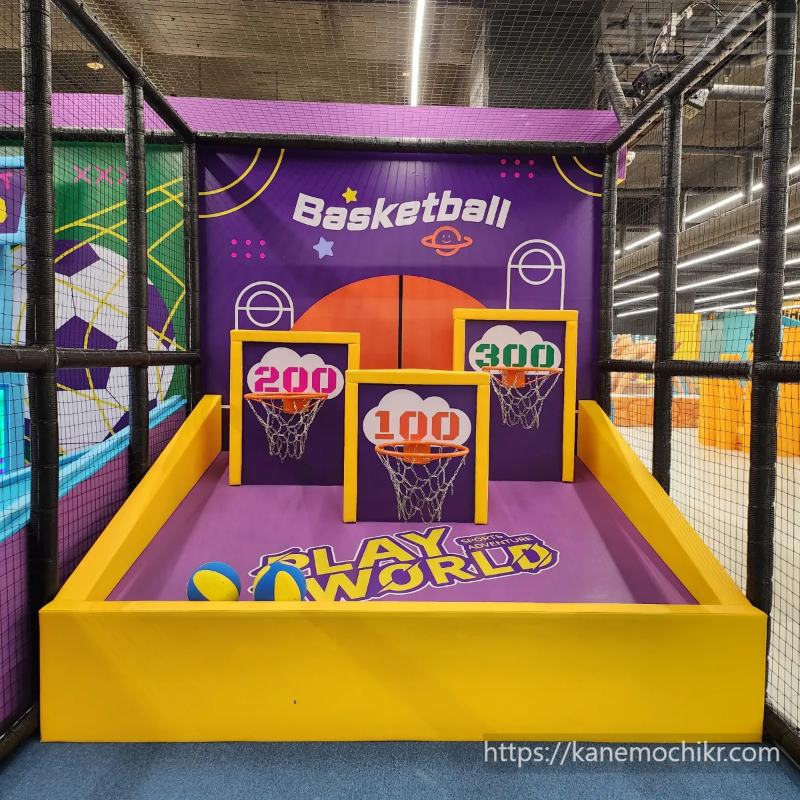 플레이월드-키즈카페-농구