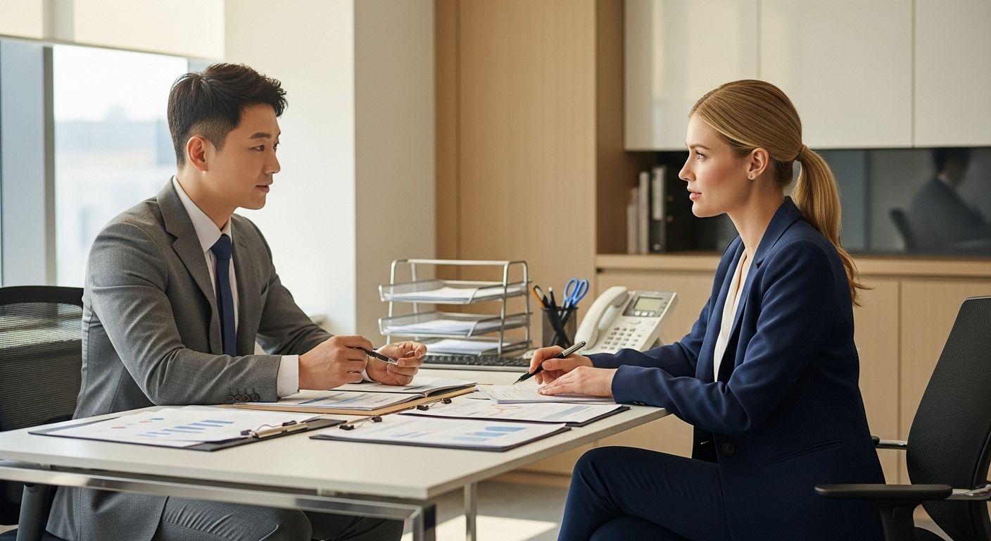 근로자와 관리자 간 상담