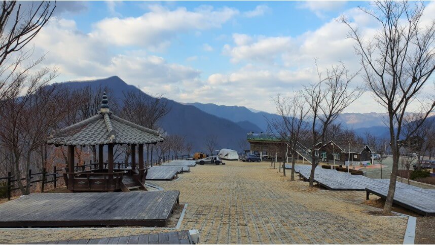 동강전망자연휴양림 야영장