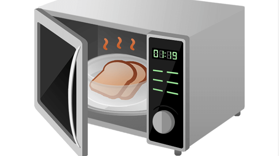 전자레인지 청소법 2