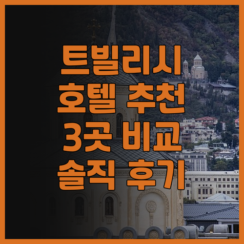 트빌리시 호텔 추천 후기 트빌리시 인..