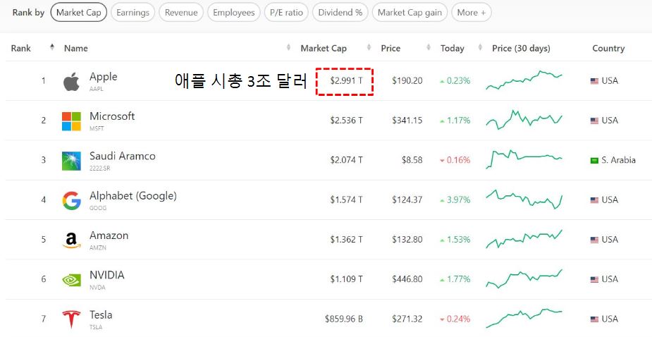 글로벌-시가총액