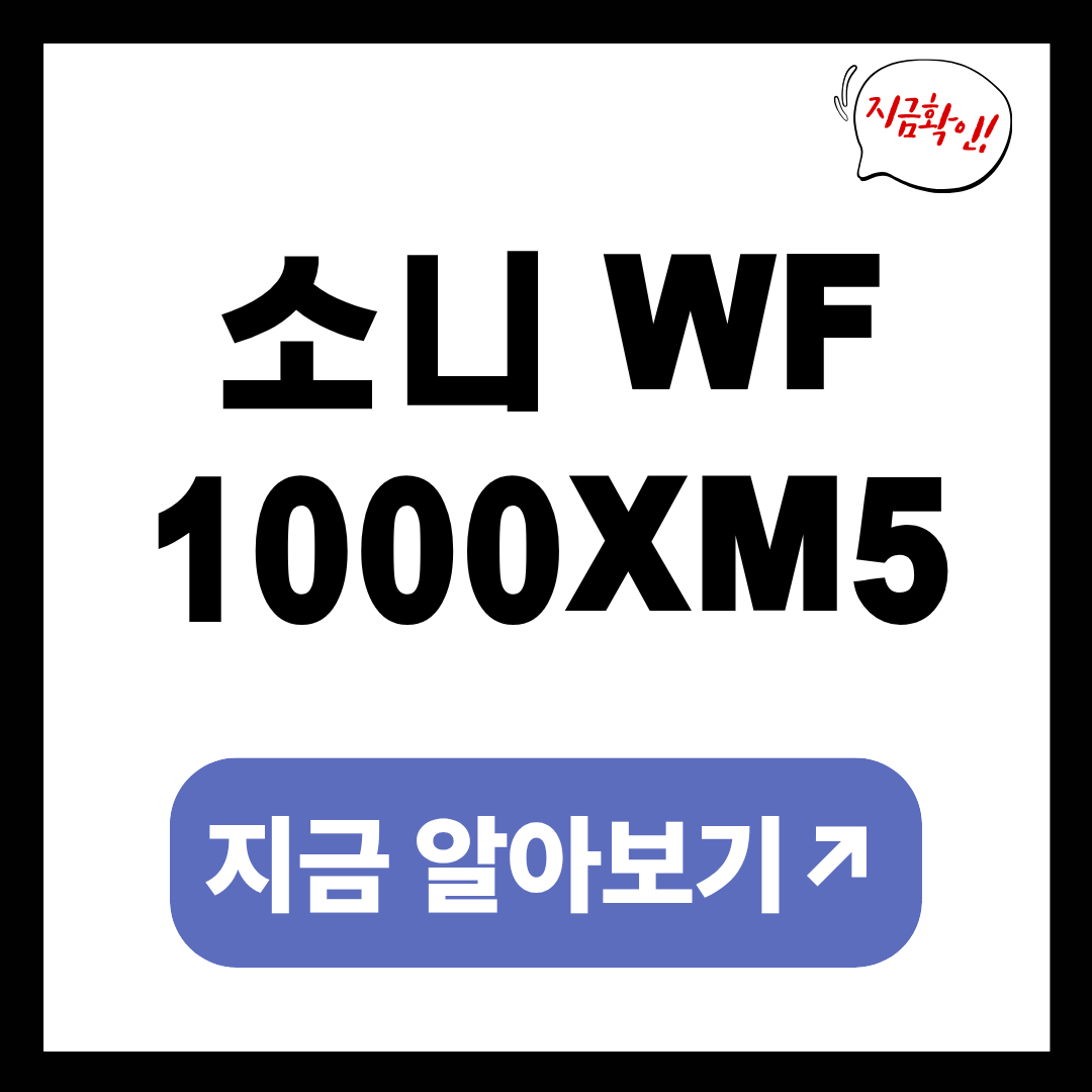 소니 WF 1000XM5