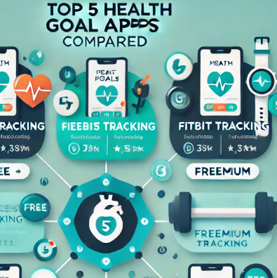 건강 목표 달성 용 앱 5종 비교 분석 및 활용 전략