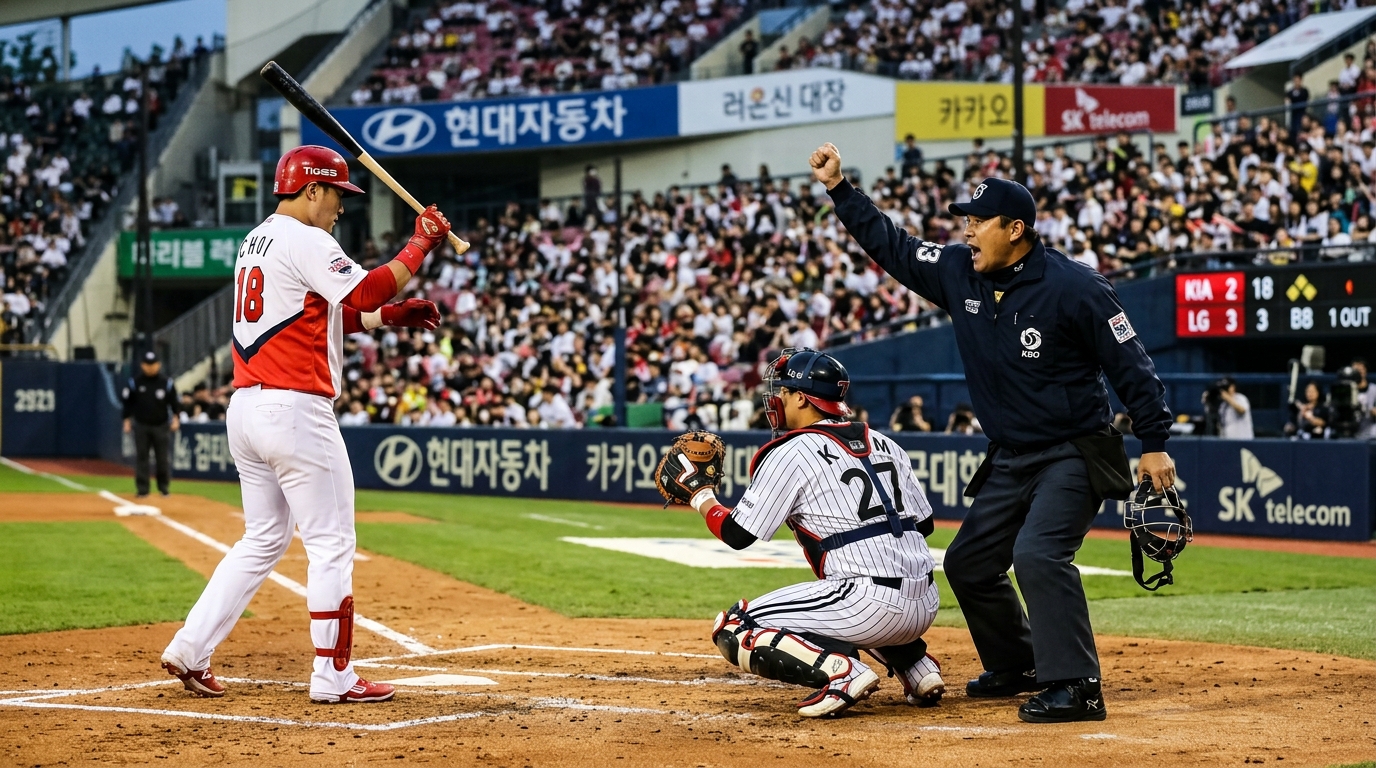 KBO 프로야구, 심판의 역할과 오심 논란 관련 사진3