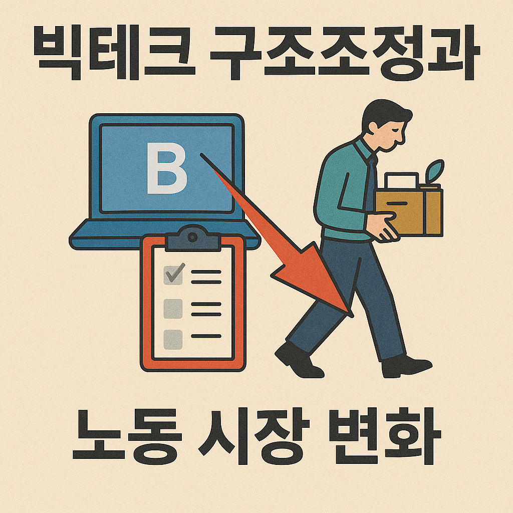 빅테크 구조조정과 노동 시장 변화