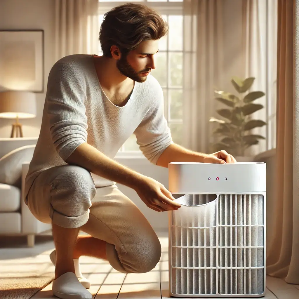 공기청정기 필터 교체